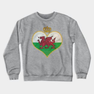 Love Wales Crewneck Sweatshirt